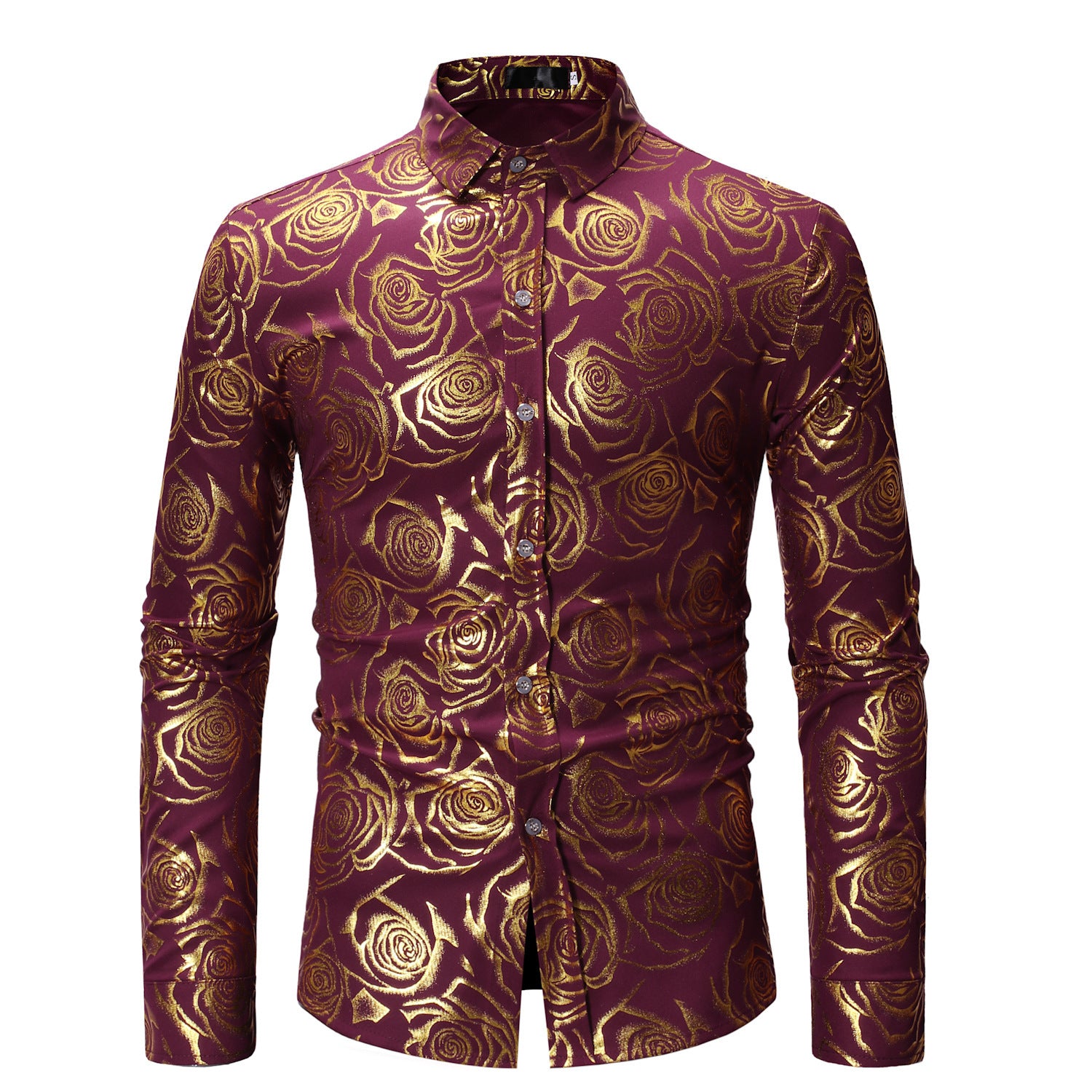 Fashion Fashion Floral Printed Men's Casual Long Sleeve Shirt - 𝓢𝓱𝓸𝓹𝓵𝓮𝓬𝔂