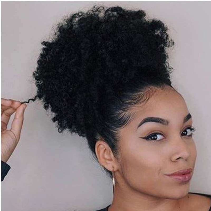 Kinkycurl Large Afro Fluffy Micro-curly Wig Hair Bag - 𝓢𝓱𝓸𝓹𝓵𝓮𝓬𝔂