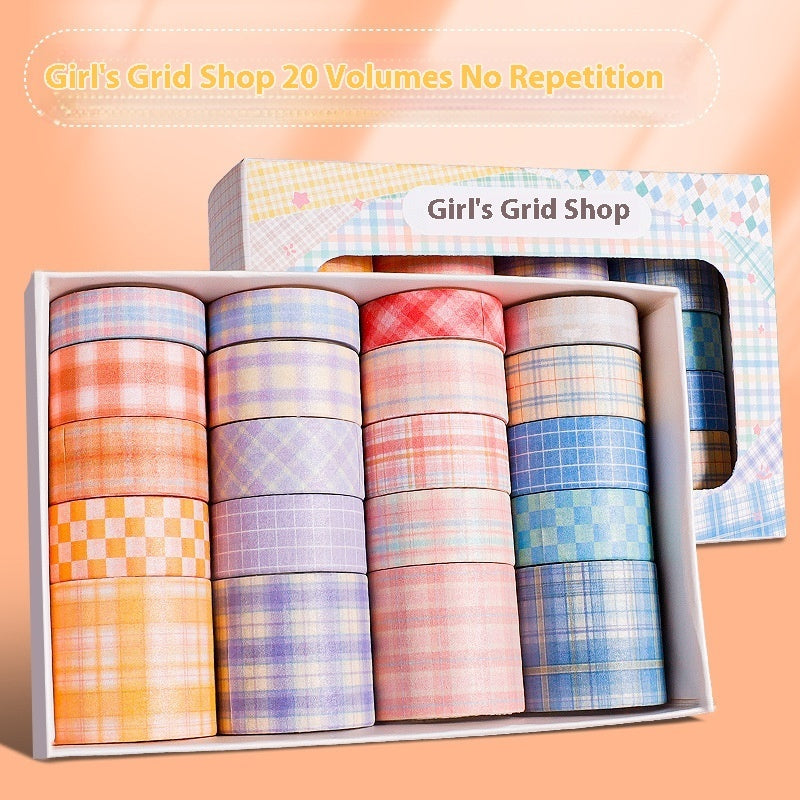 Cute Cartoon Journal Stickers And Paper Adhesive Tape Film Female