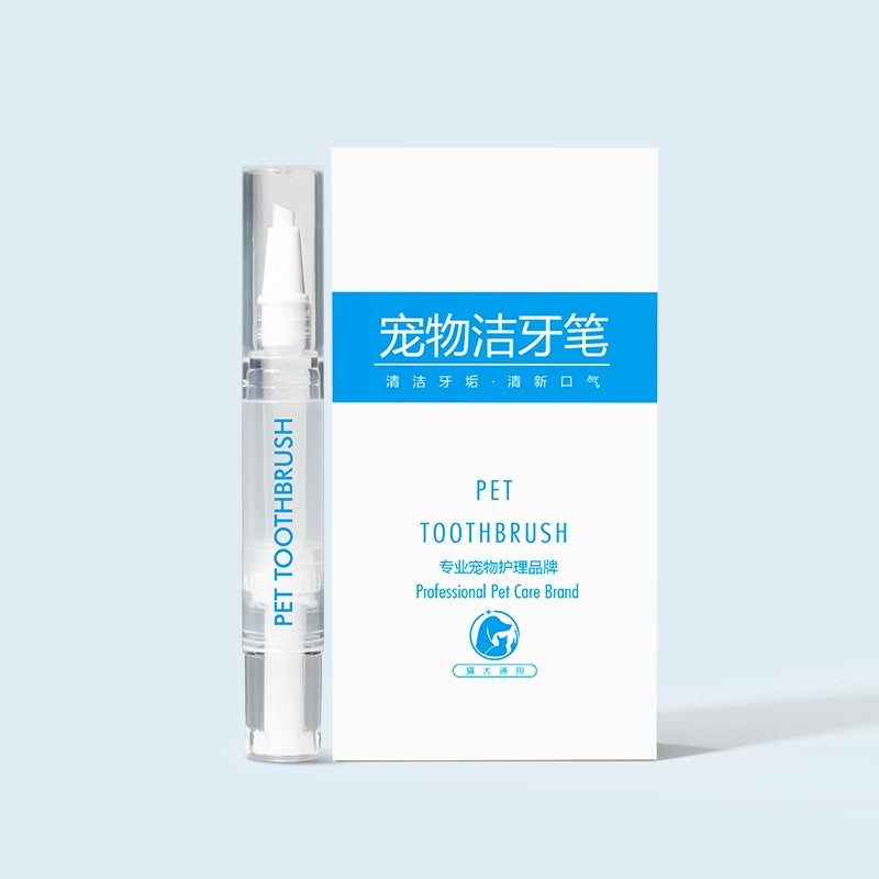 Pet Toothbrush Pen Teeth Cleaning Tools Breath Pet - 𝓢𝓱𝓸𝓹𝓵𝓮𝓬𝔂