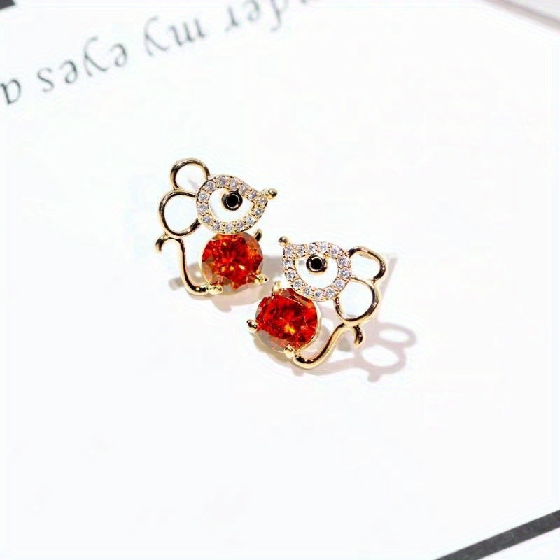 Cute Creative Personality Little Mouse Women's Fashion Jewelry - 𝓢𝓱𝓸𝓹𝓵𝓮𝓬𝔂