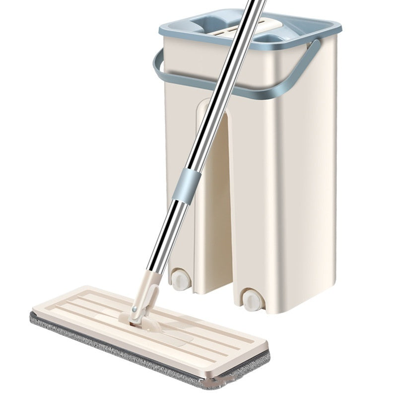 Household Wet And Dry Use Hand-free Flat Mop - 𝓢𝓱𝓸𝓹𝓵𝓮𝓬𝔂