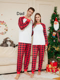 Christmas Solid Color Plaid Printed Christmas Parent-child Homewear Suits - 𝓢𝓱𝓸𝓹𝓵𝓮𝓬𝔂