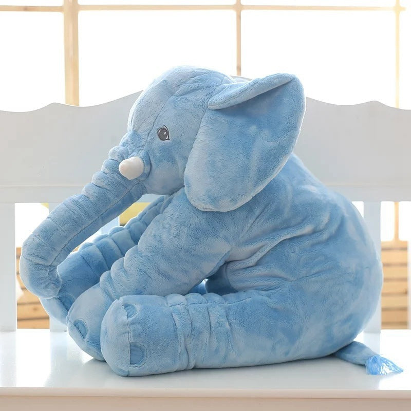 Soft Comfort Elephant Plush Toy  Accompany Sleeping Baby Sleep Child Pillow Leather Shell - 𝓢𝓱𝓸𝓹𝓵𝓮𝓬𝔂