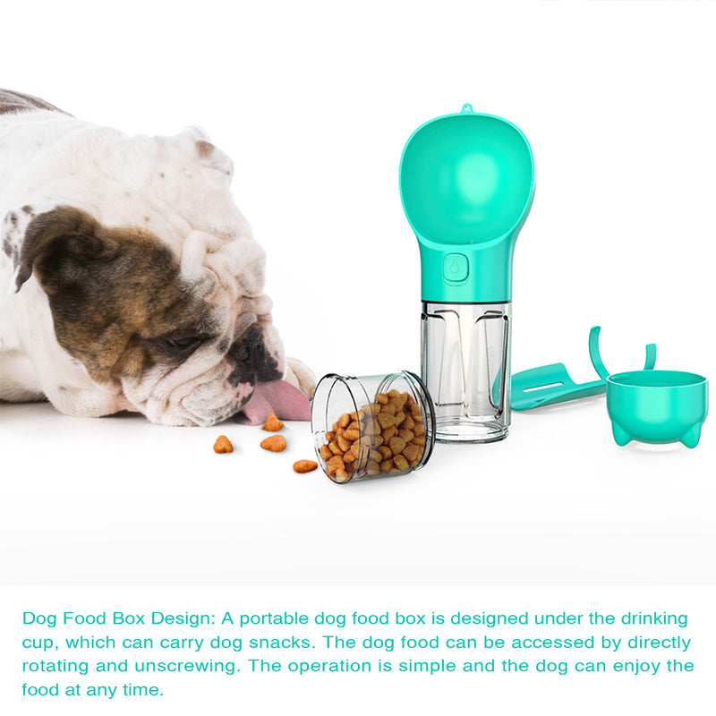 Pet Water Bottle Feeder Bowl Garbage Bag Storage Portable Pet Outdoor Travel 3 In 1 Dog Water Bottle - 𝓢𝓱𝓸𝓹𝓵𝓮𝓬𝔂