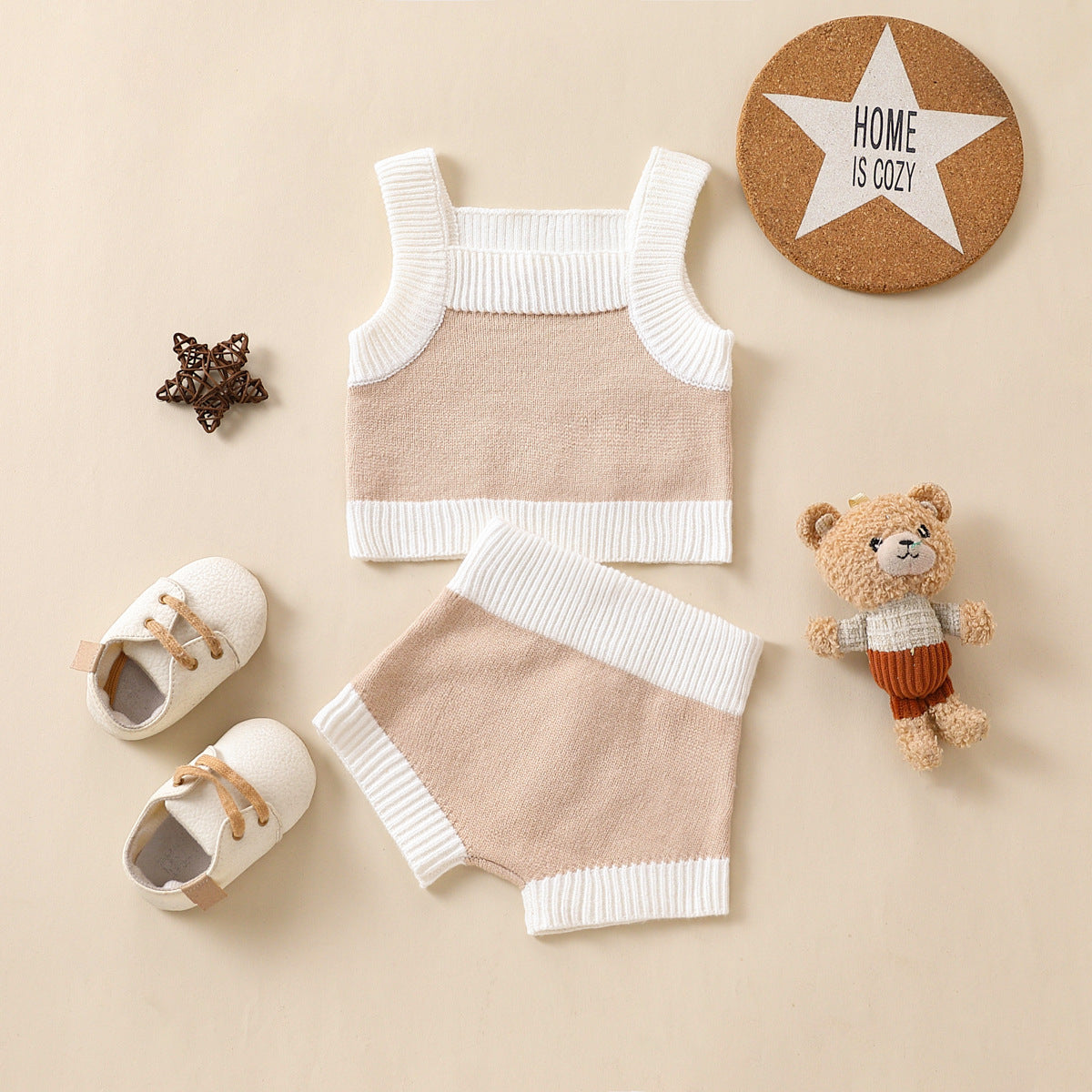 Children's Fashion Tank Top Summer Sweater Set - 𝓢𝓱𝓸𝓹𝓵𝓮𝓬𝔂
