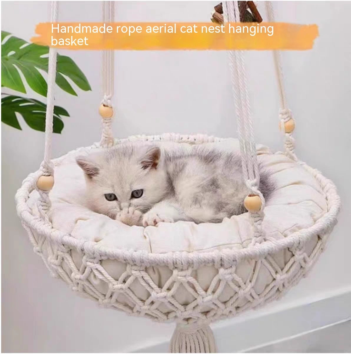 Cat Hammock Hanging Nest Basket Swing - 𝓢𝓱𝓸𝓹𝓵𝓮𝓬𝔂