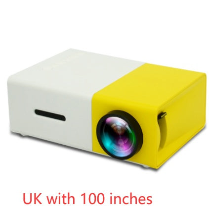 Portable Projector 3D Hd Led Home Theater Cinema HDMI-compatible Usb Audio Projector Yg300 Mini Projector - 𝓢𝓱𝓸𝓹𝓵𝓮𝓬𝔂