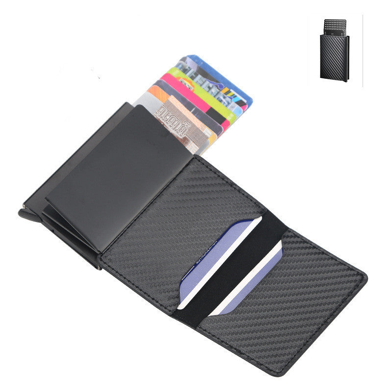 Carbon Fiber RFID Anti-theft Swiping Automatic Pop-up Card Package - 𝓢𝓱𝓸𝓹𝓵𝓮𝓬𝔂