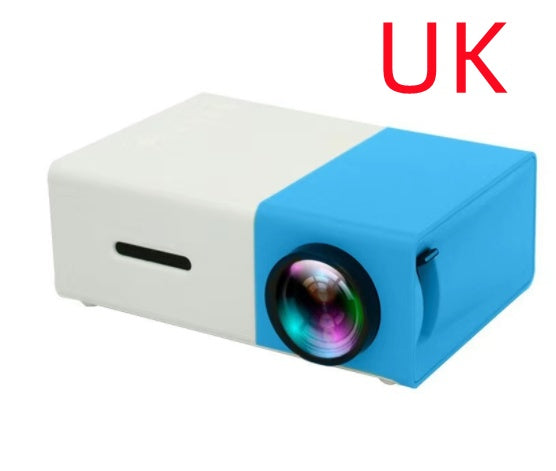Portable Projector 3D Hd Led Home Theater Cinema HDMI-compatible Usb Audio Projector Yg300 Mini Projector - 𝓢𝓱𝓸𝓹𝓵𝓮𝓬𝔂