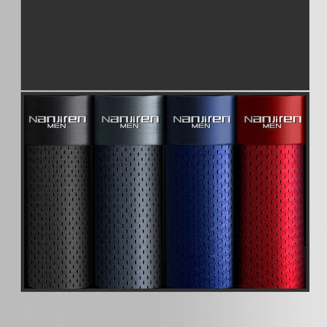 Men's Breathable Mesh Ice Thin Summer Boxer Shorts - 𝓢𝓱𝓸𝓹𝓵𝓮𝓬𝔂