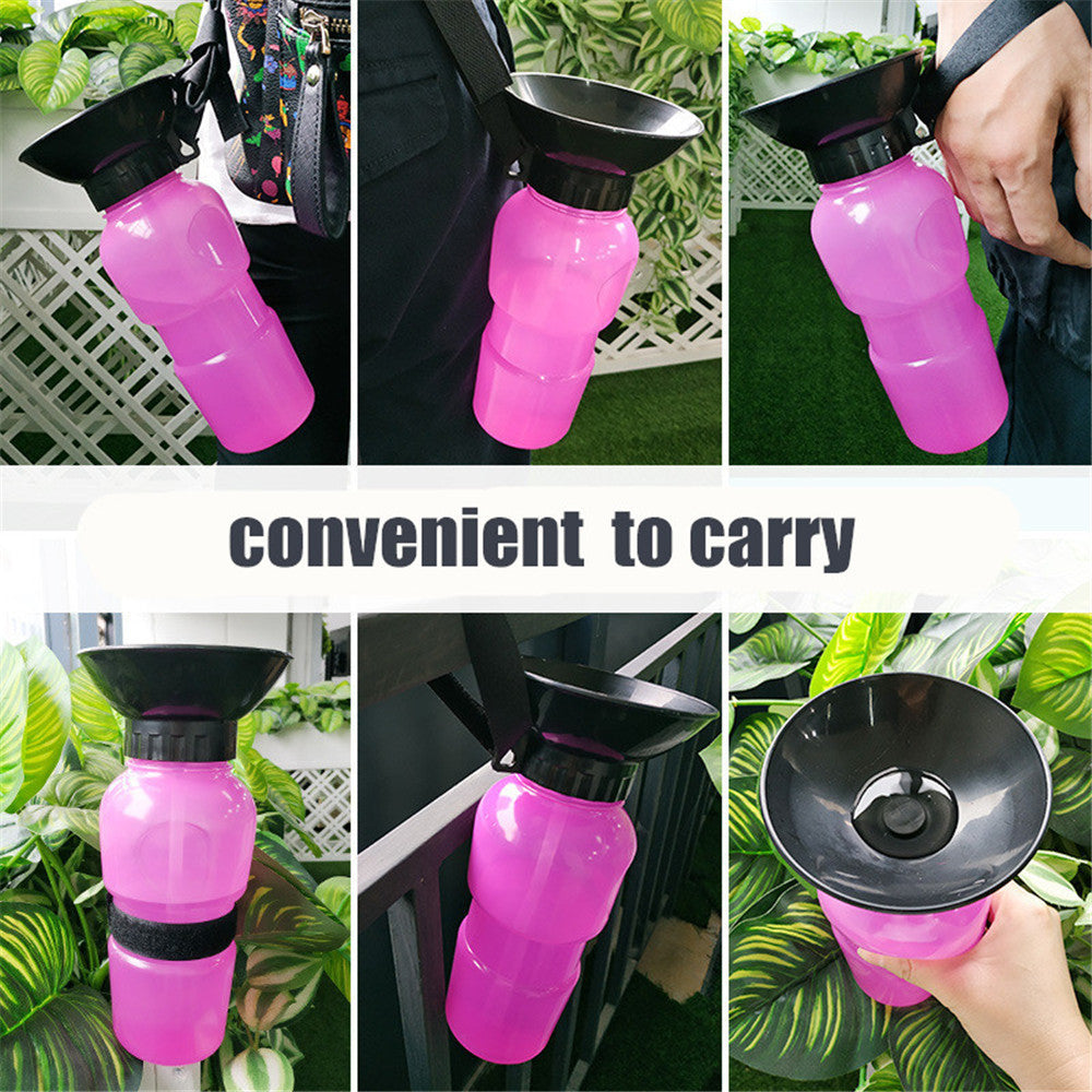 Pet Dog Drinking Water Bottle Sports Squeeze Type Puppy Cat Portable Travel Outdoor Feed Bowl Drinking Water Jug Cup Dispenser - 𝓢𝓱𝓸𝓹𝓵𝓮𝓬𝔂