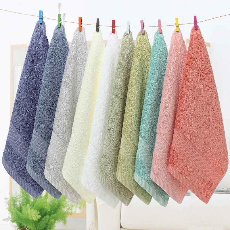 12-color Square Scarf Pure Cotton Plain Small Towel Square - 𝓢𝓱𝓸𝓹𝓵𝓮𝓬𝔂