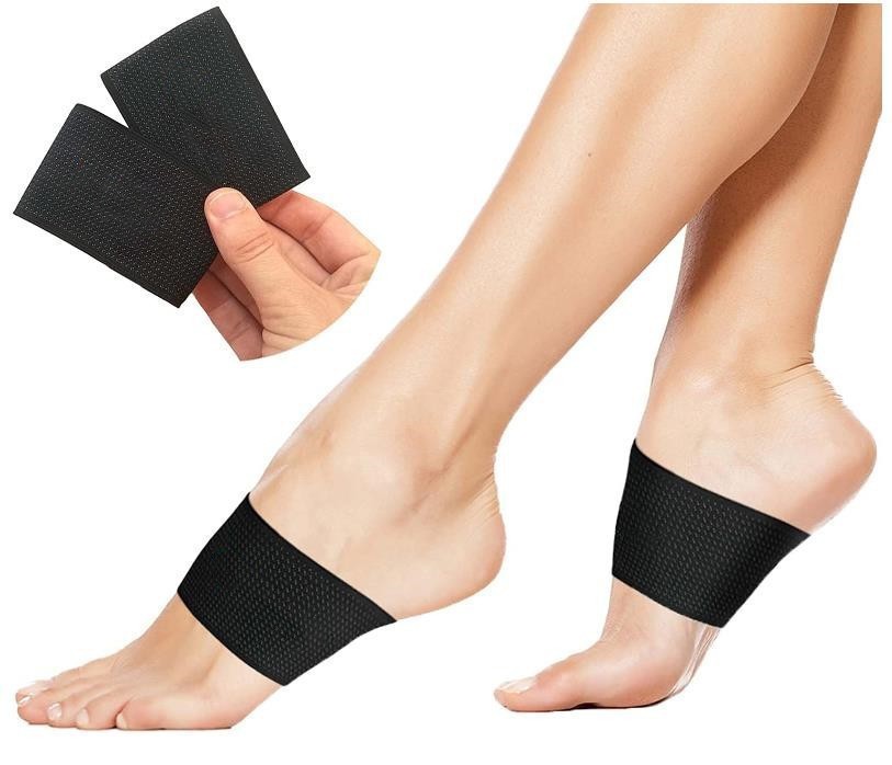 Men's And Women's Flat Foot Bow Support Heart Pad Elastic Arch Support Elastic Foot Bandage Cover