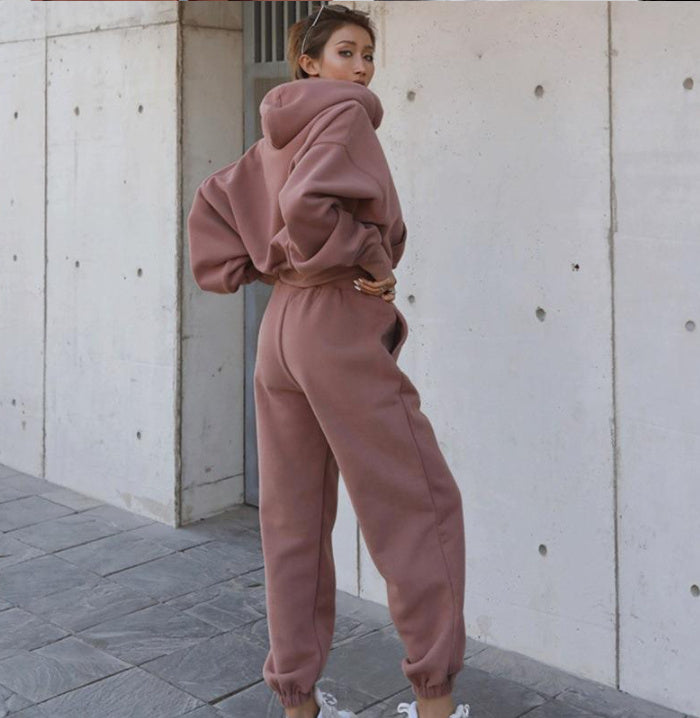 New Style Autumn And Winter Women's New Casual Hoodie Coat Sports Suit - 𝓢𝓱𝓸𝓹𝓵𝓮𝓬𝔂