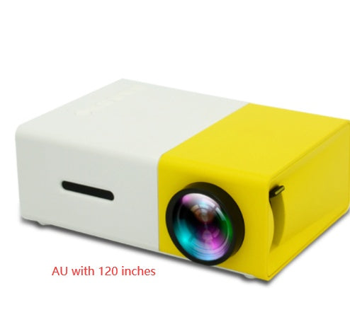 Portable Projector 3D Hd Led Home Theater Cinema HDMI-compatible Usb Audio Projector Yg300 Mini Projector - 𝓢𝓱𝓸𝓹𝓵𝓮𝓬𝔂