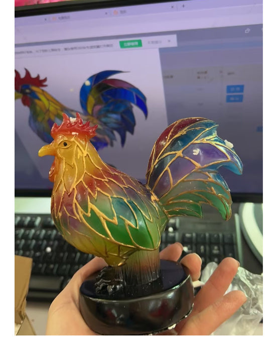 2024 3D Colored Animal Light Desk Lamp Animal Series Decorative Night Light Animal Elephant Owl Cat Vintage Table Lamp Home Decoration