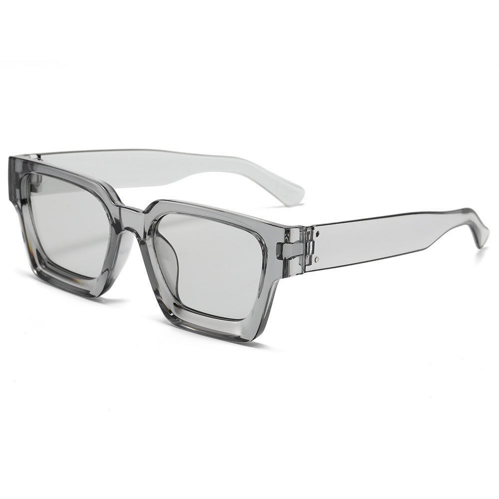 Classic Thick Square Frame Sunglasses Men's Driving UV Protection - 𝓢𝓱𝓸𝓹𝓵𝓮𝓬𝔂