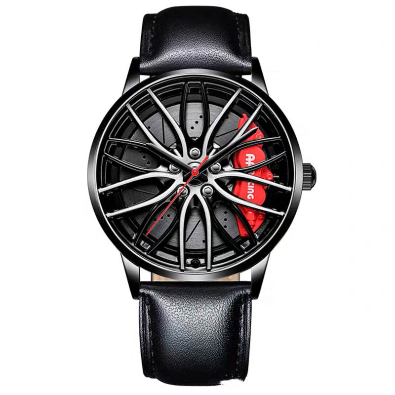 Automatic Movement Watch Waterproof Wheel Style Non-mechanical Watch - 𝓢𝓱𝓸𝓹𝓵𝓮𝓬𝔂