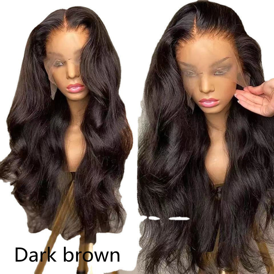 Wig European And American Lace Wigs Chemical Fiber Headgear Front Lace Long Roll - 𝓢𝓱𝓸𝓹𝓵𝓮𝓬𝔂
