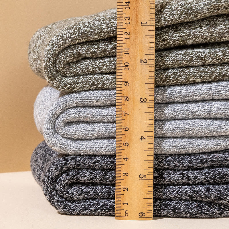Wool Socks For Men With Thick And Warm Woolen Loops - 𝓢𝓱𝓸𝓹𝓵𝓮𝓬𝔂