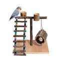 Solid Wood Parrot Station Frame Training Bird Shelf Parrot Toys - 𝓢𝓱𝓸𝓹𝓵𝓮𝓬𝔂
