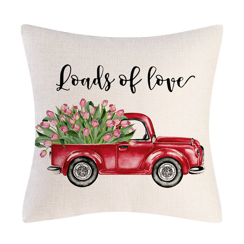 Valentine's Day Linen Pillowcase Holiday Gift - 𝓢𝓱𝓸𝓹𝓵𝓮𝓬𝔂