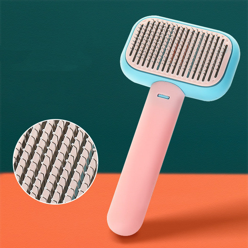New Pet Cat Dog Hair Brush Hair Massage Comb Open-Knot Brush Grooming Cleaning Tool Stainless Steel Comb - 𝓢𝓱𝓸𝓹𝓵𝓮𝓬𝔂