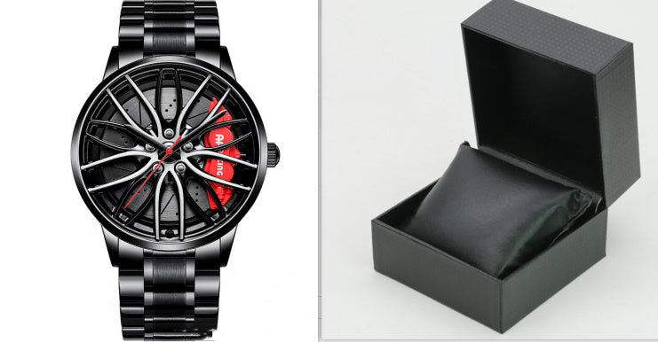 Automatic Movement Watch Waterproof Wheel Style Non-mechanical Watch - 𝓢𝓱𝓸𝓹𝓵𝓮𝓬𝔂