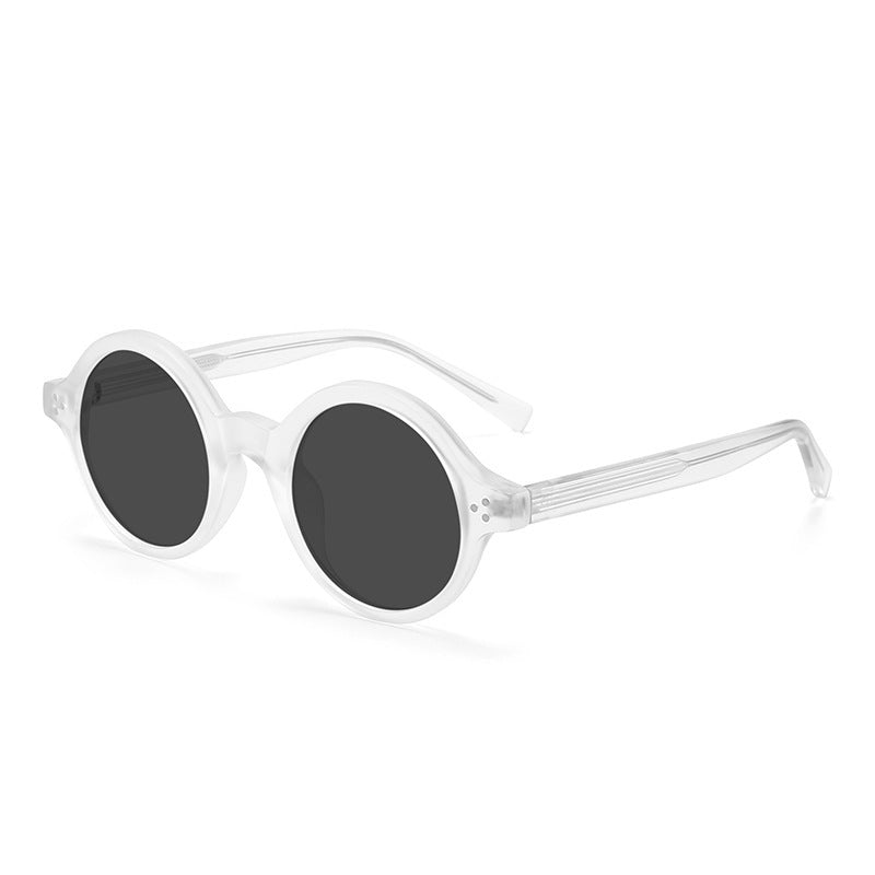 European And American Vintage Round Frame Polarized Sunglasses - 𝓢𝓱𝓸𝓹𝓵𝓮𝓬𝔂