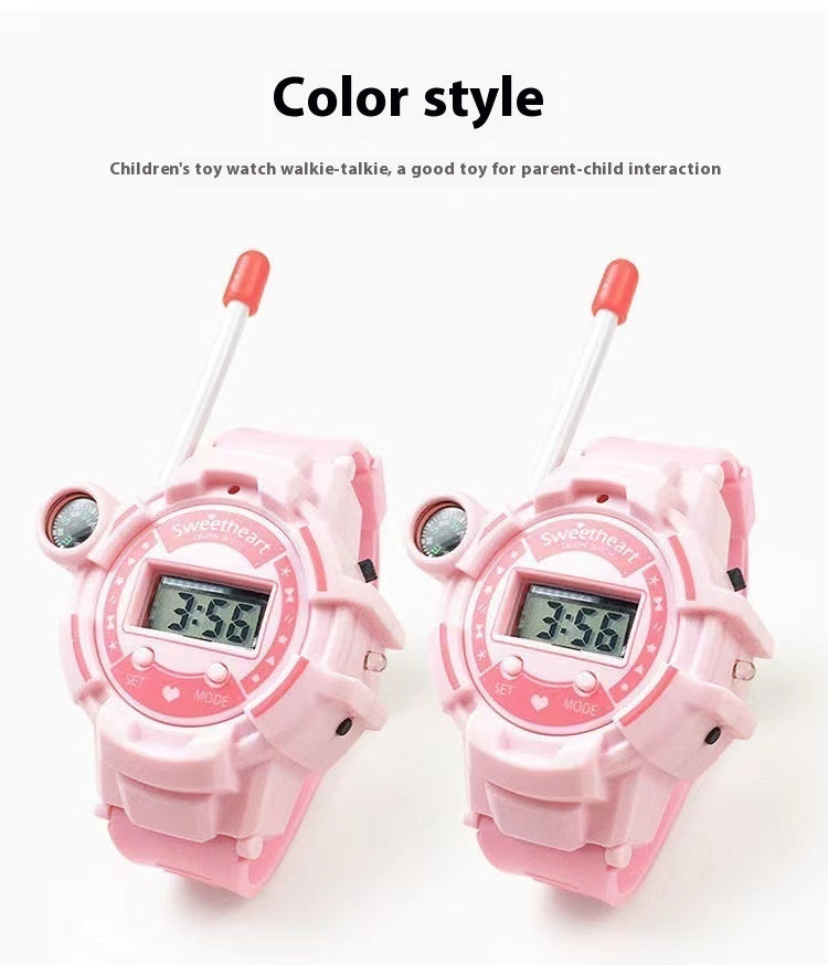 A Pair Of Children's Toy Walkie-talkie Watch Long-distance HD Wireless Call - 𝓢𝓱𝓸𝓹𝓵𝓮𝓬𝔂