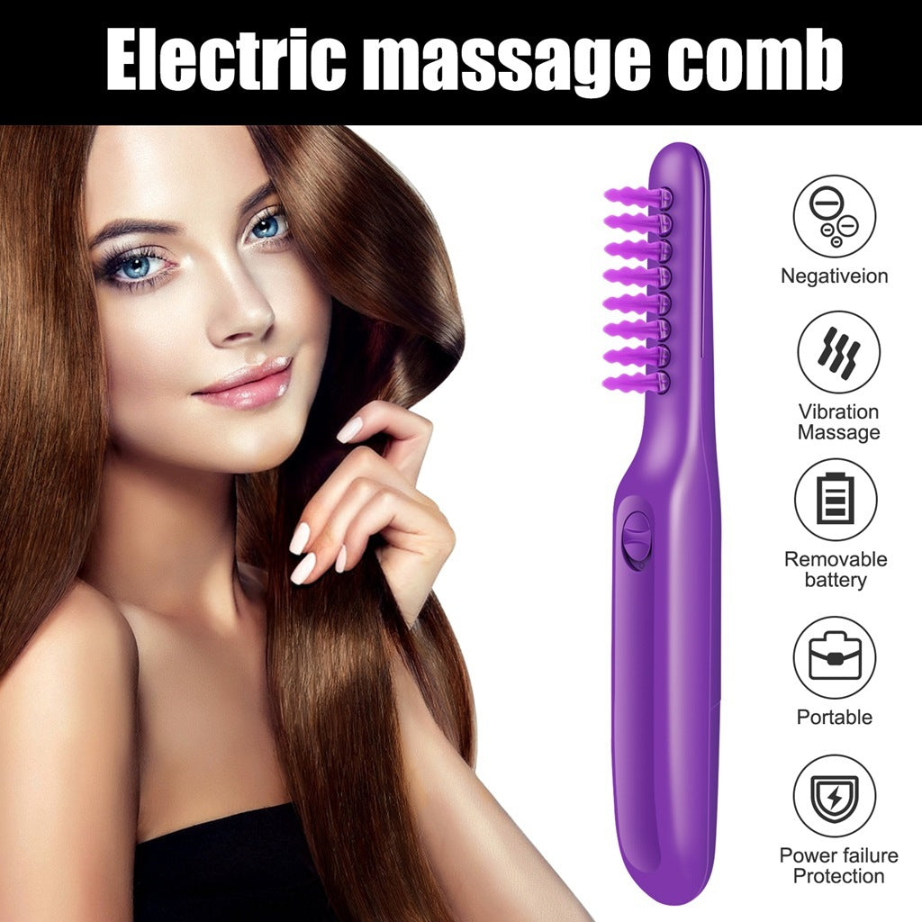 Electric Detangling Brush Scalp Massage Hair Brush - 𝓢𝓱𝓸𝓹𝓵𝓮𝓬𝔂