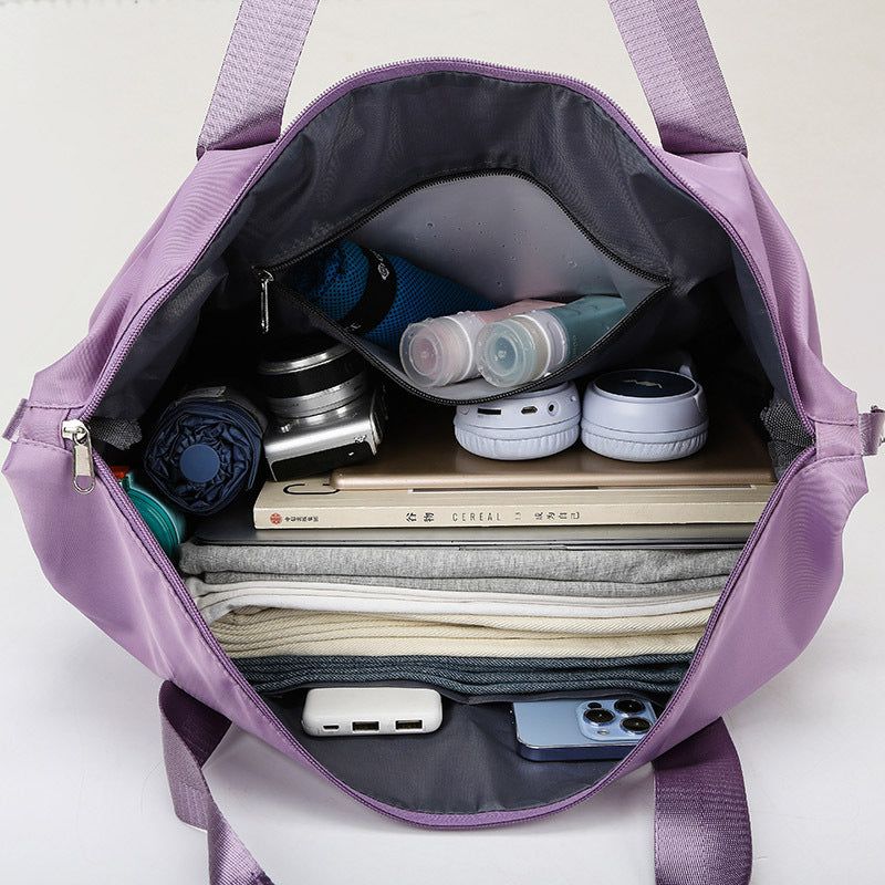 Travel Bag Large Capacity Double Expansion Portable Sports Gym Bag Student Luggage Bag Storage Bag - 𝓢𝓱𝓸𝓹𝓵𝓮𝓬𝔂