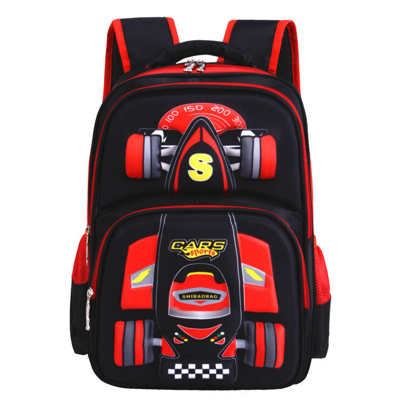 Three Dimensional Car Boys Primary School Trolley School Bag - 𝓢𝓱𝓸𝓹𝓵𝓮𝓬𝔂