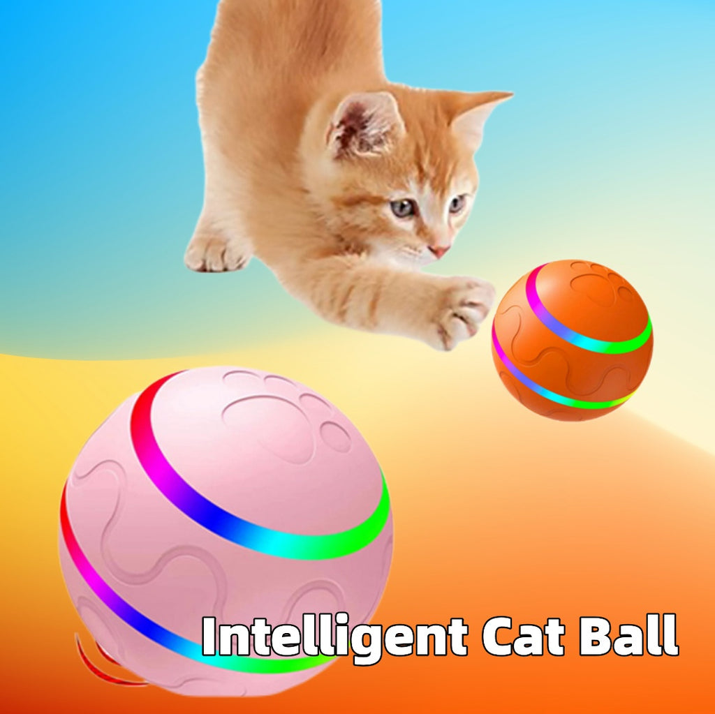 Pet New Cat Wicked Ball Toy Intelligent Ball USB Cat Toys Self Rotating Ball Automatic Rotation Ball - 𝓢𝓱𝓸𝓹𝓵𝓮𝓬𝔂