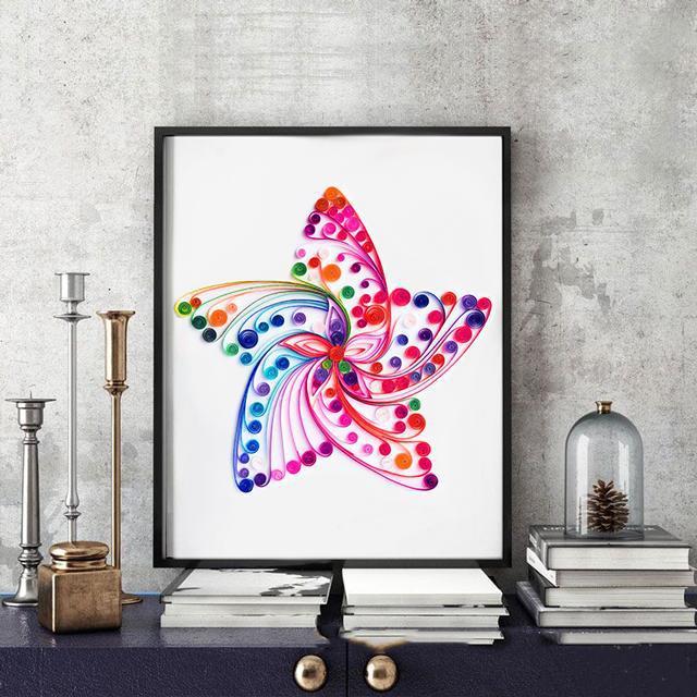 Quilted Paper Painting Creative Handmade Crafts - 𝓢𝓱𝓸𝓹𝓵𝓮𝓬𝔂