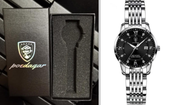 New Men's Watch Waterproof Luminous Calendar - 𝓢𝓱𝓸𝓹𝓵𝓮𝓬𝔂