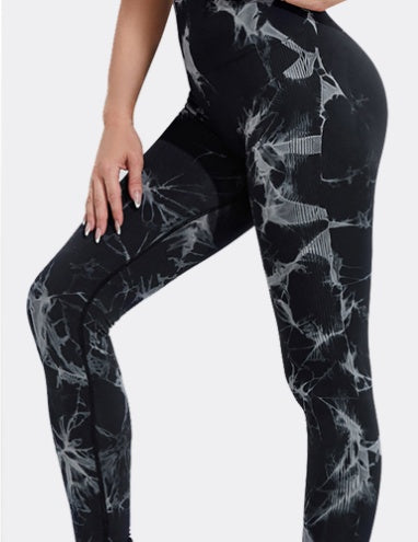 Seamless Tie Dye Leggings Women Yoga Pants Push Up Sport Fitness Running Gym Leggings - 𝓢𝓱𝓸𝓹𝓵𝓮𝓬𝔂
