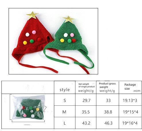 Pet Hat Christmas Tree Shape - 𝓢𝓱𝓸𝓹𝓵𝓮𝓬𝔂