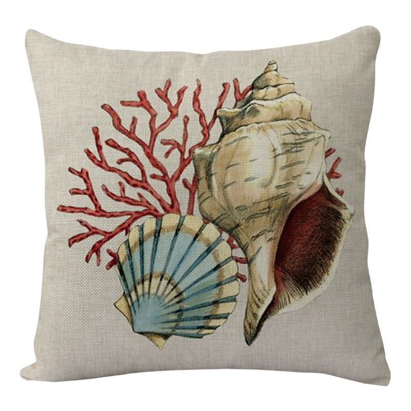 Cushion Covers Sea Turtle Printed Throw Pillow Cases For Home Decor Sofa Chair Seat - 𝓢𝓱𝓸𝓹𝓵𝓮𝓬𝔂