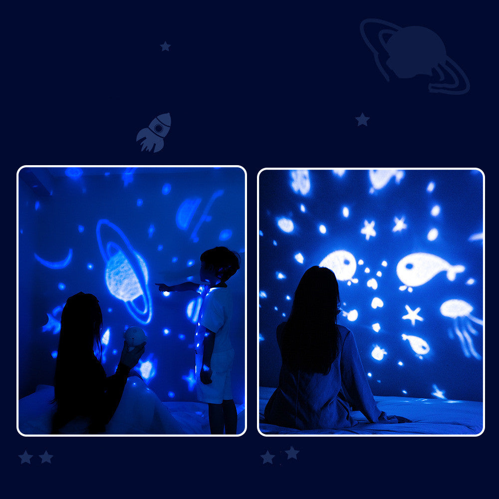Galaxy Star Projector Starry Sky Night Light Astronaut Lamp Room Decr Gift Child Kids Baby Christmas Spaceman Projection - 𝓢𝓱𝓸𝓹𝓵𝓮𝓬𝔂