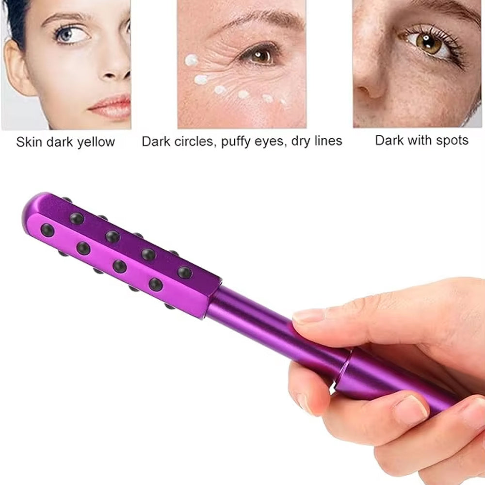 30 Germanium Beauty Stick Massage Beauty Stick Facial Roller Face Lift Bar Anti Wrinkle Facial Massager Skin Care Tool Derma Rolling Face Massage Roller Wand - 𝓢𝓱𝓸𝓹𝓵𝓮𝓬𝔂