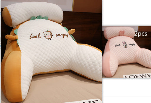 Sofa Fluffy Cushion Luncheon Pillow Triangle Reading Cushion Bedside Soft Large Backrest Lumbar Cushion Office Chair Cushion - 𝓢𝓱𝓸𝓹𝓵𝓮𝓬𝔂