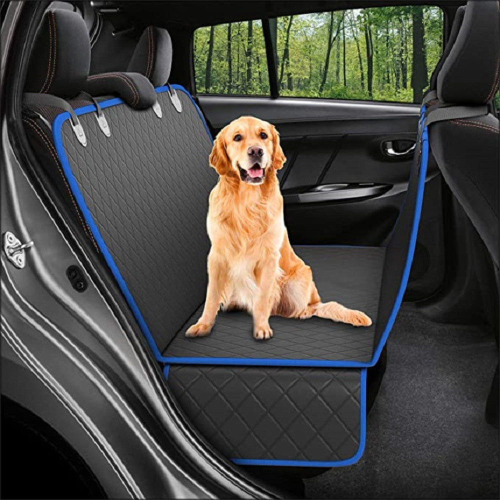 Dog Car Seat Cover View Mesh Pet Carrier Hammock Safety Protector Car Rear Back Seat Mat With Zipper And Pocket For Travel - 𝓢𝓱𝓸𝓹𝓵𝓮𝓬𝔂