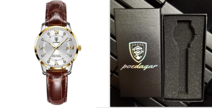 New Men's Watch Waterproof Luminous Calendar - 𝓢𝓱𝓸𝓹𝓵𝓮𝓬𝔂