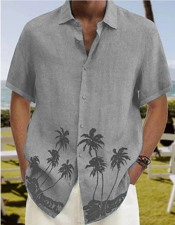 Men's Summer Fashion Trend Beach Casual Short Sleeve - 𝓢𝓱𝓸𝓹𝓵𝓮𝓬𝔂