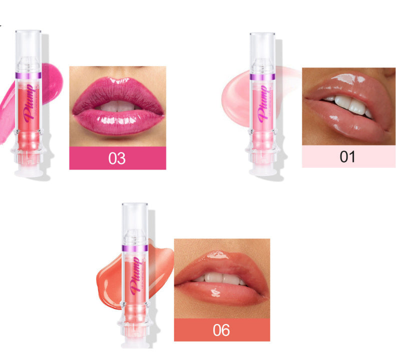 New Tube Lip Rich Lip Color Slightly Spicy Lip Honey Lip Glass Mirror Face Lip Mirror Liquid Lipstick - 𝓢𝓱𝓸𝓹𝓵𝓮𝓬𝔂