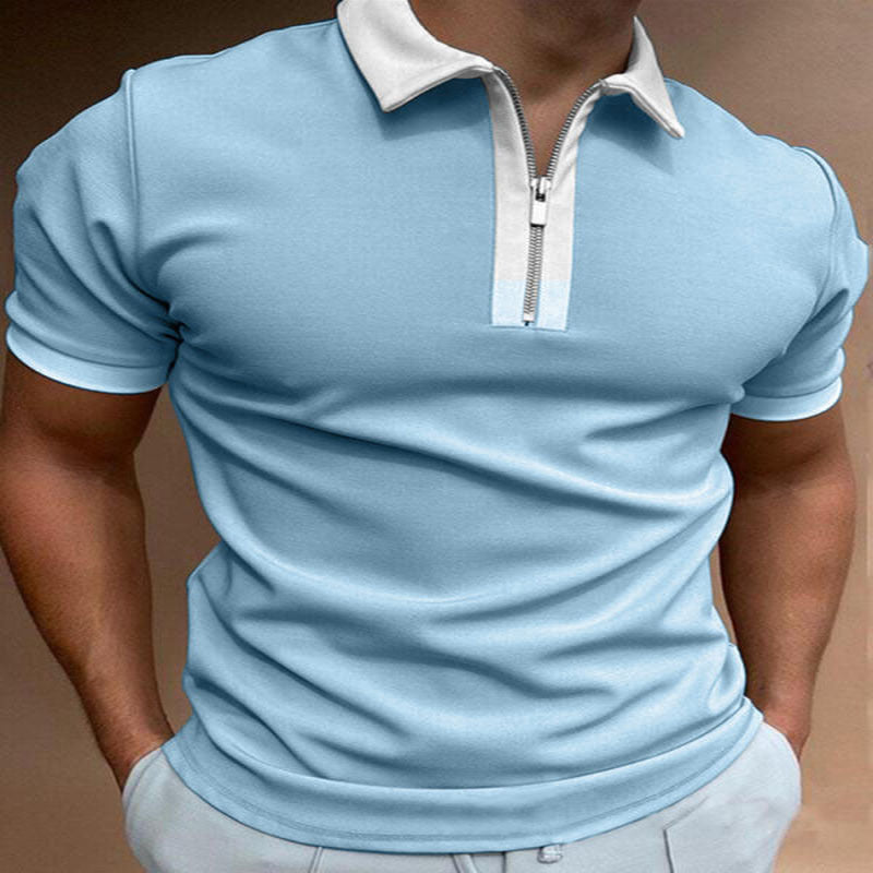 Men's Polo Shirt Men Solid Polo Shirts Brand Men Short-Sleeved Shirt Summer Shirt Man Clothing - 𝓢𝓱𝓸𝓹𝓵𝓮𝓬𝔂