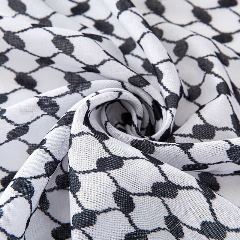 Men's Keffiyeh Jacquard Warp Knitting - 𝓢𝓱𝓸𝓹𝓵𝓮𝓬𝔂