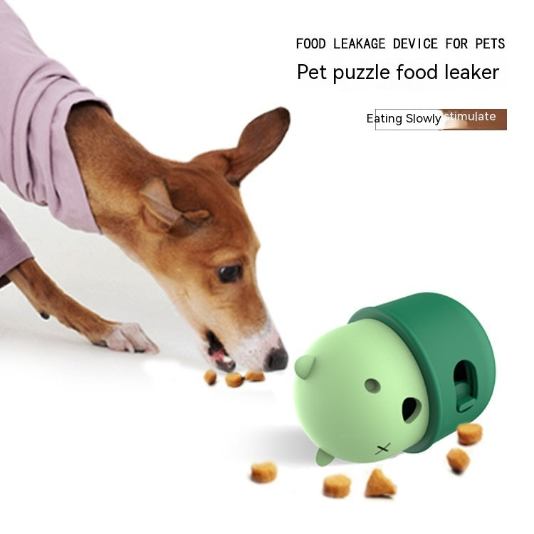 Pets Leakage Food Feeder Dog Interactive Training Toy Ball Natural Rubber Chew Dog Food Ball Snack Food Feeder Cat Puzzle Games Toy Pet Products - 𝓢𝓱𝓸𝓹𝓵𝓮𝓬𝔂
